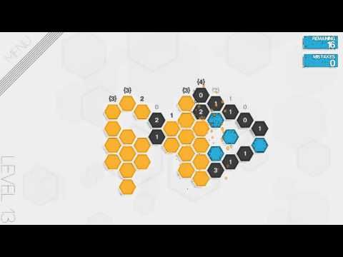Video guide by sovaowlTV: Hexcells Level 13 #hexcells