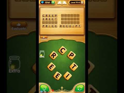 Video guide by ETPC EPIC TIME PASS CHANNEL: Bible Word Puzzle Chapter 91 - Level 8 #biblewordpuzzle