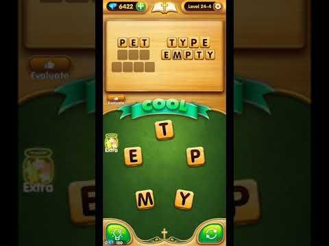 Video guide by ETPC EPIC TIME PASS CHANNEL: Bible Word Puzzle Chapter 24 - Level 4 #biblewordpuzzle