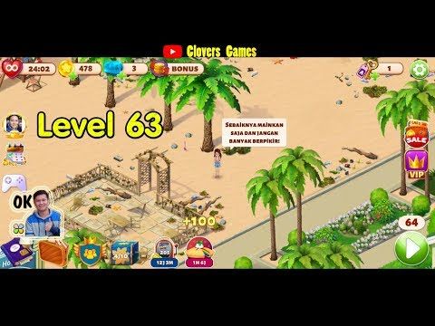 Video guide by Clovers Games: Resort Hotel: Bay Story Level 63 #resorthotelbay