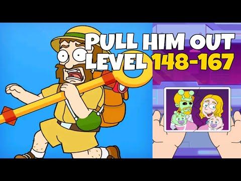 Video guide by Puzzlegamesolver: Pull Him Out Level 148 #pullhimout