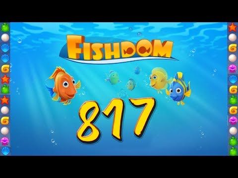 Video guide by GoldCatGame: Fishdom: Deep Dive Level 817 #fishdomdeepdive