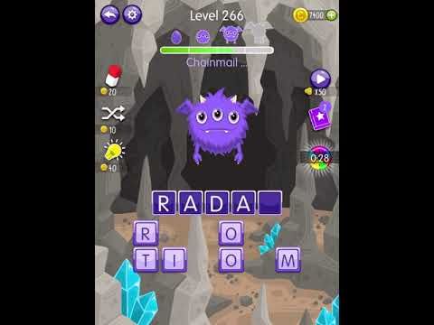 Video guide by Scary Talking Head: Word Monsters Level 266 #wordmonsters