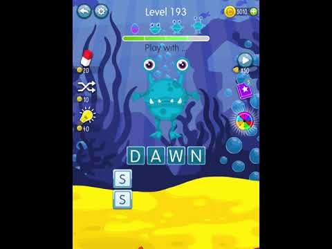 Video guide by Scary Talking Head: Word Monsters Level 193 #wordmonsters