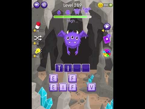 Video guide by Scary Talking Head: Word Monsters Level 289 #wordmonsters