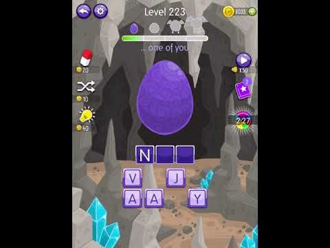 Video guide by Scary Talking Head: Word Monsters Level 223 #wordmonsters
