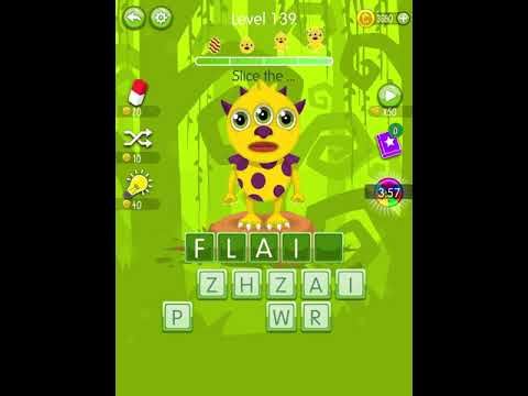 Video guide by Scary Talking Head: Word Monsters Level 139 #wordmonsters