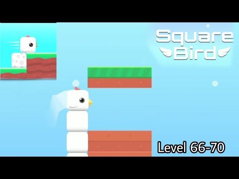 Video guide by Best Gameplay Pro: Square Bird. Level 66-70 #squarebird