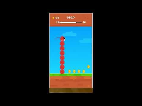 Video guide by HM Gaming: Square Bird. Level 14 #squarebird