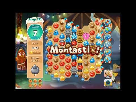 Video guide by fbgamevideos: Monster Busters: Ice Slide Level 221 #monsterbustersice