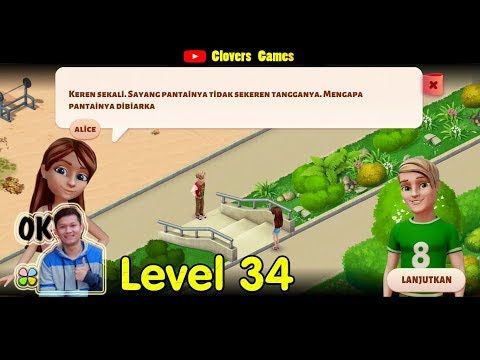 Video guide by Clovers Games: Resort Hotel: Bay Story Level 34 #resorthotelbay