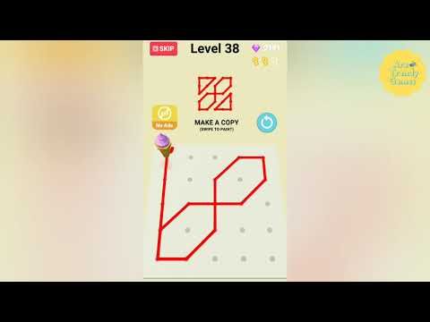 Video guide by Ara Trendy Games: Line Paint! Level 38 #linepaint