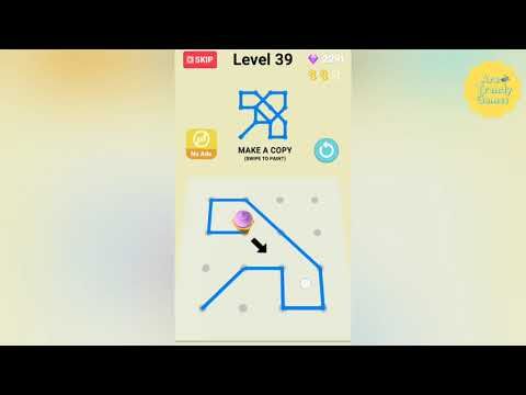 Video guide by Ara Trendy Games: Line Paint! Level 39 #linepaint