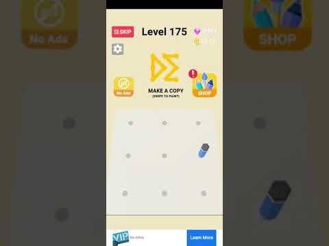 Video guide by attiq gaming channal: Line Paint! Level 175 #linepaint