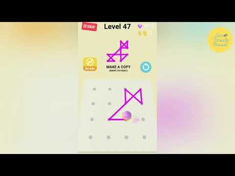Video guide by Ara Trendy Games: Line Paint! Level 47 #linepaint