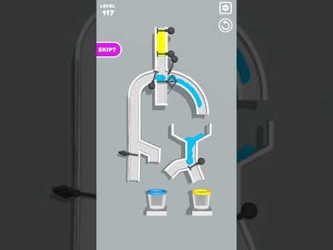 Video guide by Gaming Readdiction: Color Flow 3D Level 117 #colorflow3d