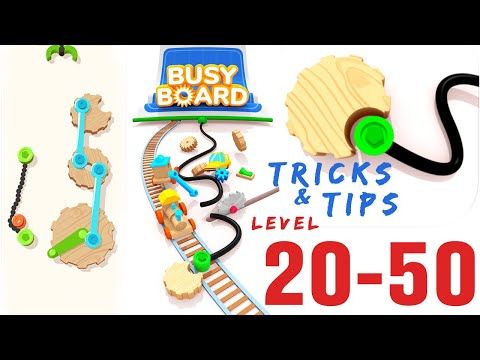 Video guide by Trending Popular Games TPG: Busy Board 3D Level 20-50 #busyboard3d