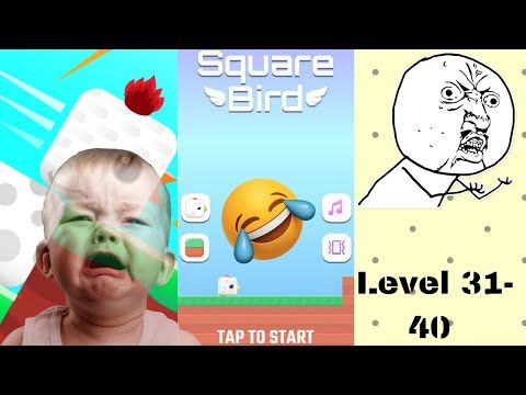 Video guide by CompilationDayal: Square Bird. Level 31 #squarebird