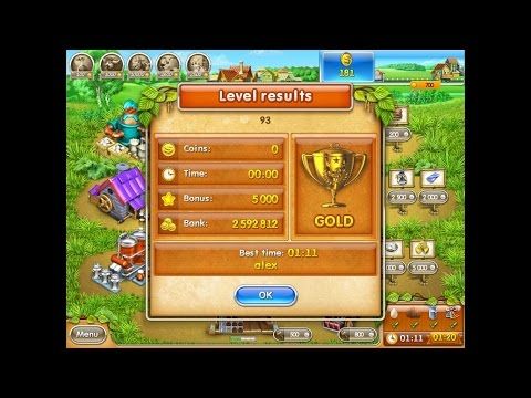 Video guide by Alex Game Style: Farm Frenzy 3 Level 93 #farmfrenzy3