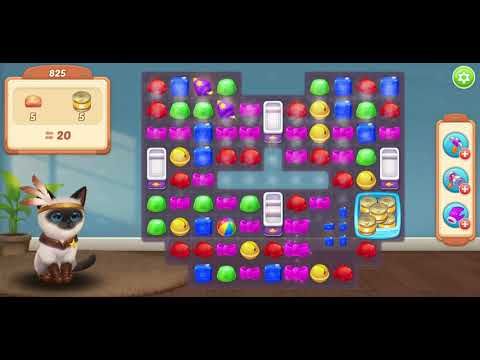 Video guide by Leo Mercury Games: Kitten Match Level 825 #kittenmatch