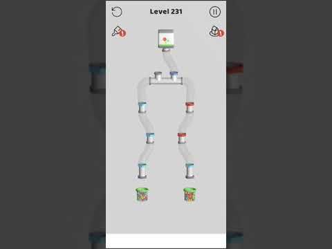 Video guide by Mobile games: Ball Pipes Level 231 #ballpipes
