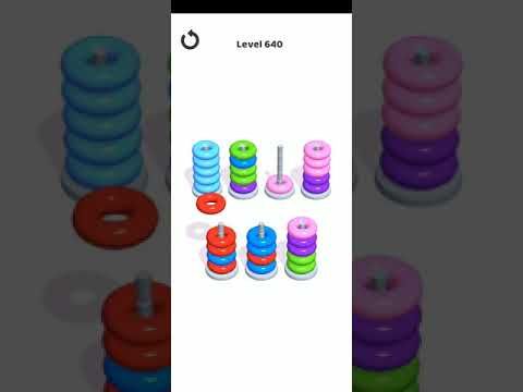 Video guide by Go Answer: Hoop Stack Level 640 #hoopstack
