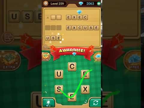 Video guide by RebelYelliex: Word Link! Level 259 #wordlink