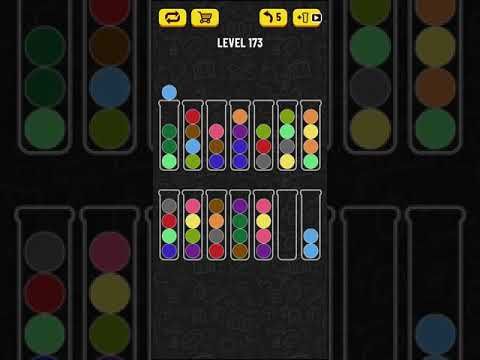 Video guide by Mobile games: Ball Sort Puzzle Level 173 #ballsortpuzzle