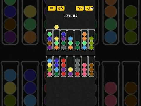 Video guide by Go Answer: Ball Sort Puzzle Level 157 #ballsortpuzzle