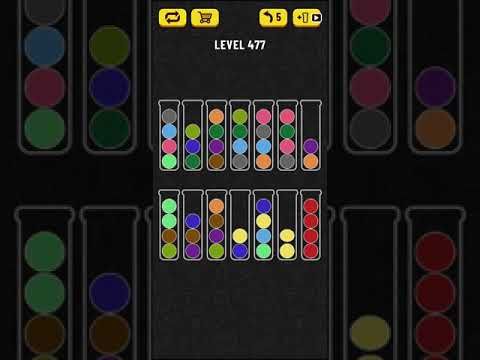 Video guide by Mobile games: Ball Sort Puzzle Level 477 #ballsortpuzzle