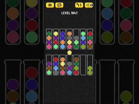Video guide by Mobile games: Ball Sort Puzzle Level 1047 #ballsortpuzzle