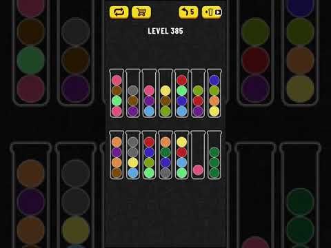 Video guide by Mobile games: Ball Sort Puzzle Level 385 #ballsortpuzzle