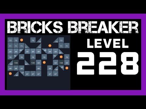 Video guide by Bricks N Balls: Bricks Breaker Puzzle Level 228 #bricksbreakerpuzzle