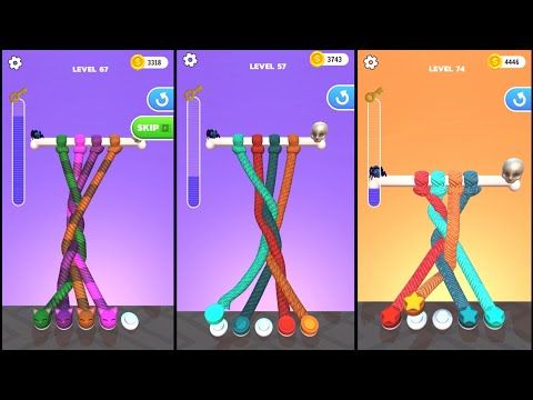 Video guide by Parutangel Baby: Tangle Master 3D Level 51-75 #tanglemaster3d