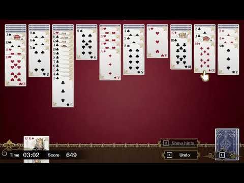 Video guide by mrbellek: Spider Solitaire Level 50 #spidersolitaire