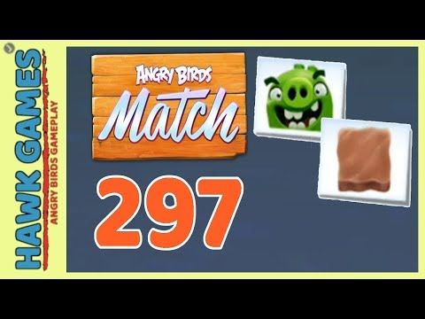 Video guide by Angry Birds Gameplay: Angry Birds Match Level 297 #angrybirdsmatch