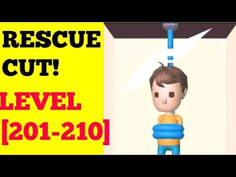 Video guide by ROYAL GLORY: Rescue cut! Level 201 #rescuecut