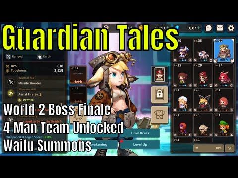 Video guide by Scion Storm: Guardian Tales World 2 #guardiantales