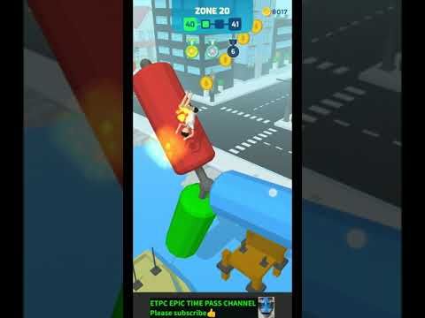 Video guide by ETPC EPIC TIME PASS CHANNEL: Flip Jump Stack Level 40 #flipjumpstack