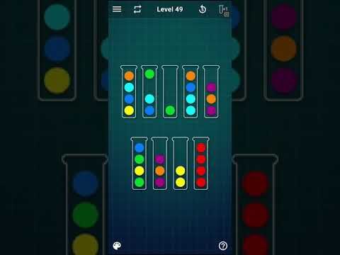 Video guide by Mobile games: Ball Sort Puzzle Level 49 #ballsortpuzzle