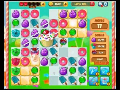 Video guide by Gamopolis: Candy Valley Level 703 #candyvalley