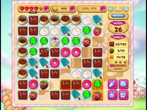 Video guide by Gamopolis: Candy Valley Level 1276 #candyvalley