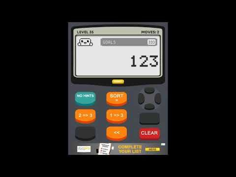 Video guide by TheGameAnswers: Calculator 2: The Game Level 35 #calculator2the