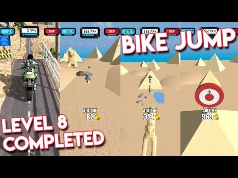 Video guide by GamePlays365: Bike Jump! Level 8 #bikejump