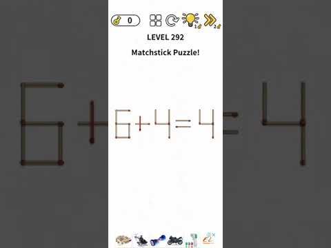 Video guide by MAS Gamer: Matchstick Puzzle Level 292 #matchstickpuzzle