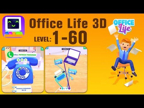 Video guide by Trending Popular Games TPG: Office Life 3D Level 1-60 #officelife3d