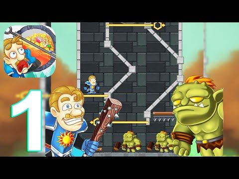 Video guide by Curse Mobile Gameplays: Pin Rescue Level 1-34 #pinrescue