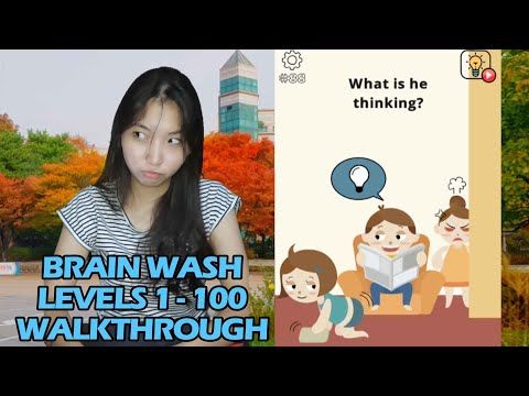 Video guide by Brain Test Walkthrough: Brain Wash! Level 1 #brainwash