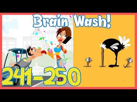 Video guide by PlayGamesWalkthrough: Brain Wash! Level 241 #brainwash