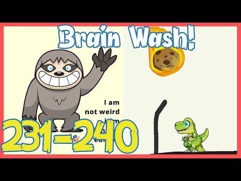Video guide by PlayGamesWalkthrough: Brain Wash! Level 231 #brainwash